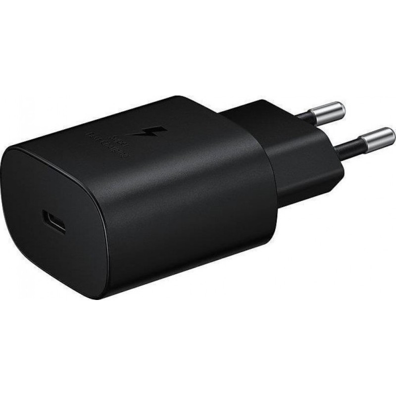 Samsung 25W USB-C Super Hurtiglading Vegglader – Svart