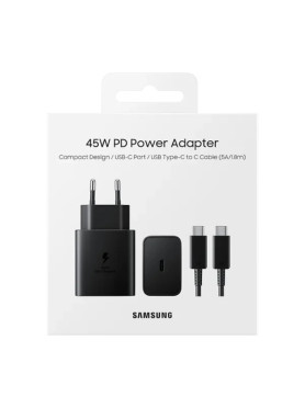 Samsung 45W USB-C Fast Charger (Black)