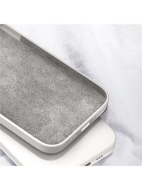 Samsung A56 Silikondeksel – Grå (Myk Innside)