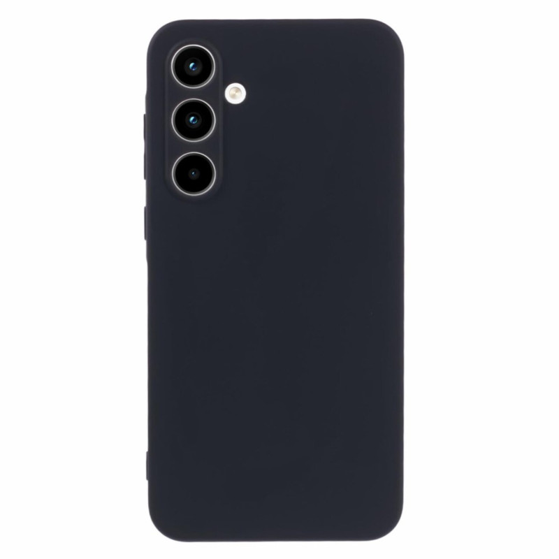 Samsung A56 Silicone Protective Case – Black (Soft Inside)