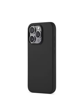iPhone 16 Pro Max Silikondeksel – Svart (Myk Innside)