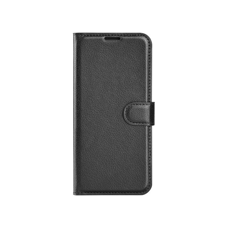 Flipdeksel med Kortholder og Stativ for Samsung S25 Ultra – Svart