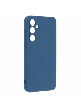 Silicone Protective Case for Samsung A16 – Blue (Soft Inside)