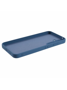 Silicone Protective Case for Samsung A16 – Blue (Soft Inside)