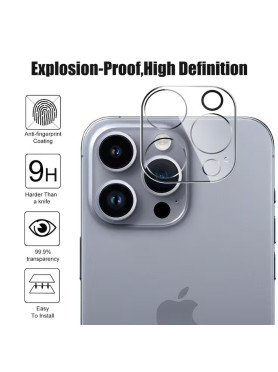 iPhone 16 Pro Camera Lens Protector – 9H Tempered Glass