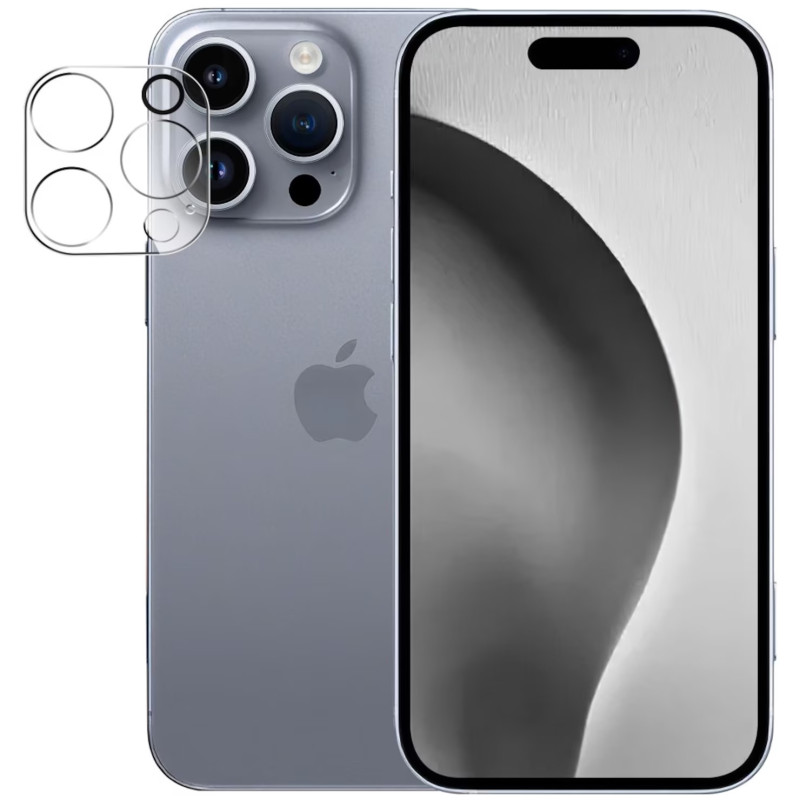 iPhone 16 Pro Max Camera Lens Protector – 9H Tempered Glass