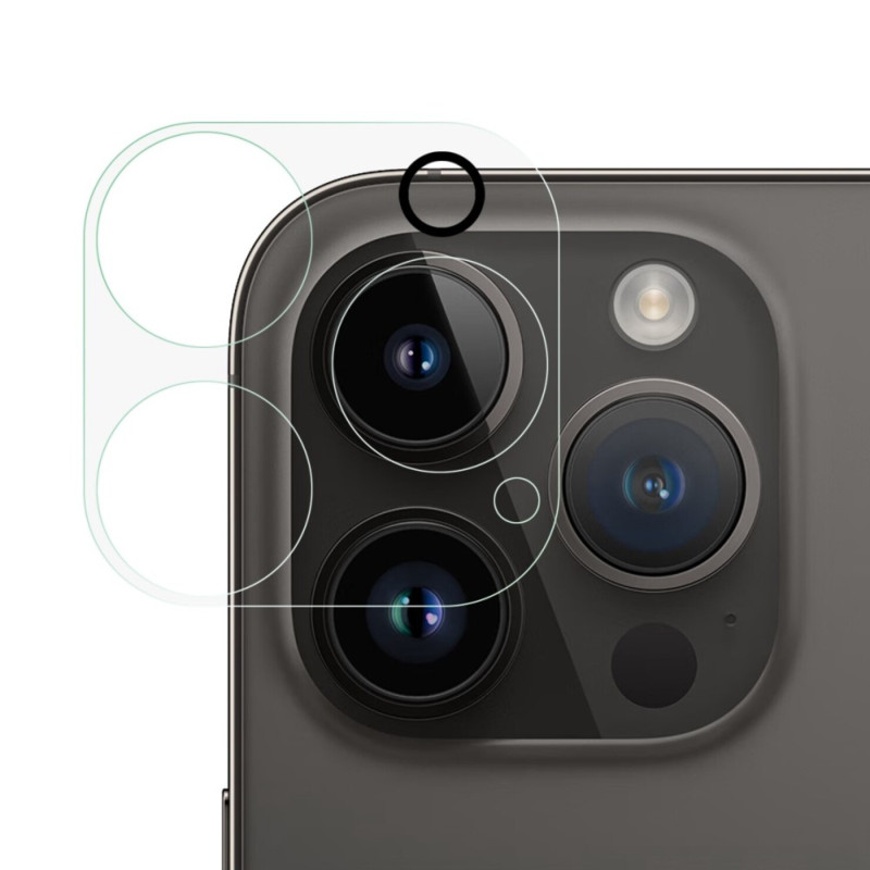 iPhone 14 Pro Linsebeskytter – 9H Herdet Glass