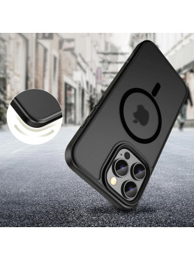 MagSafe Matte Case for iPhone 16 Pro – Black