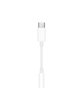 Apple USB-C til 3,5 mm Lydkontakt-adapter – Hvit