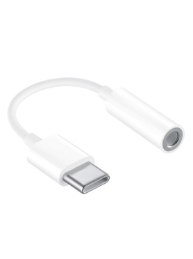 Apple USB-C til 3,5 mm Lydkontakt-adapter – Hvit